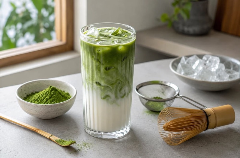 Matcha latte đá